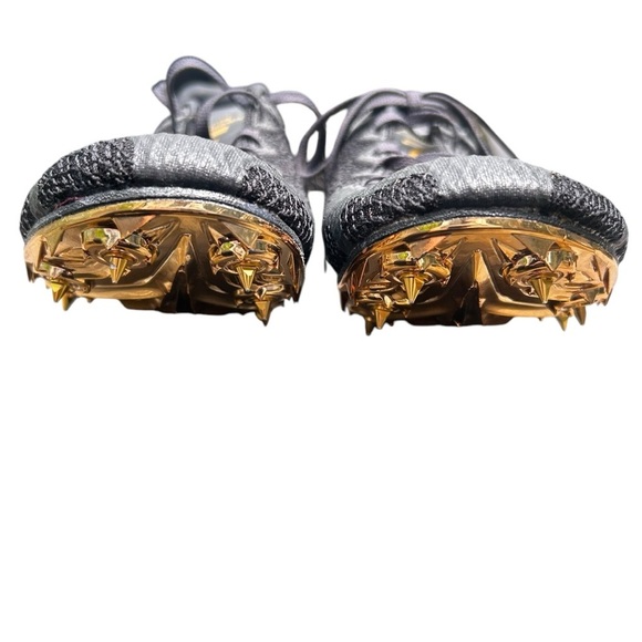 Under Amour HOVR Smokeride Track Spikes 8 Black Lightweight - Picture 8 of 14